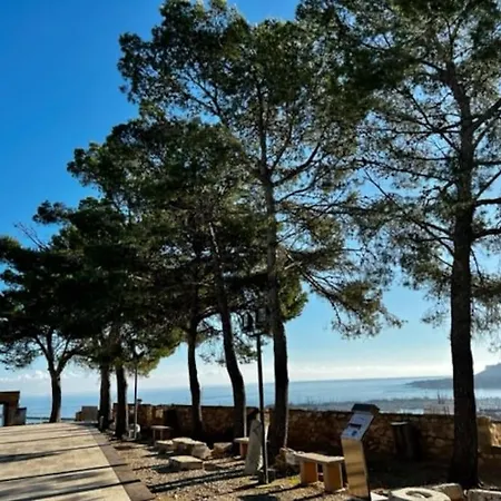 House With Swimming Pool And Amazing Sea And Mountain Views In Montgo, Denia Villa Exterior photo